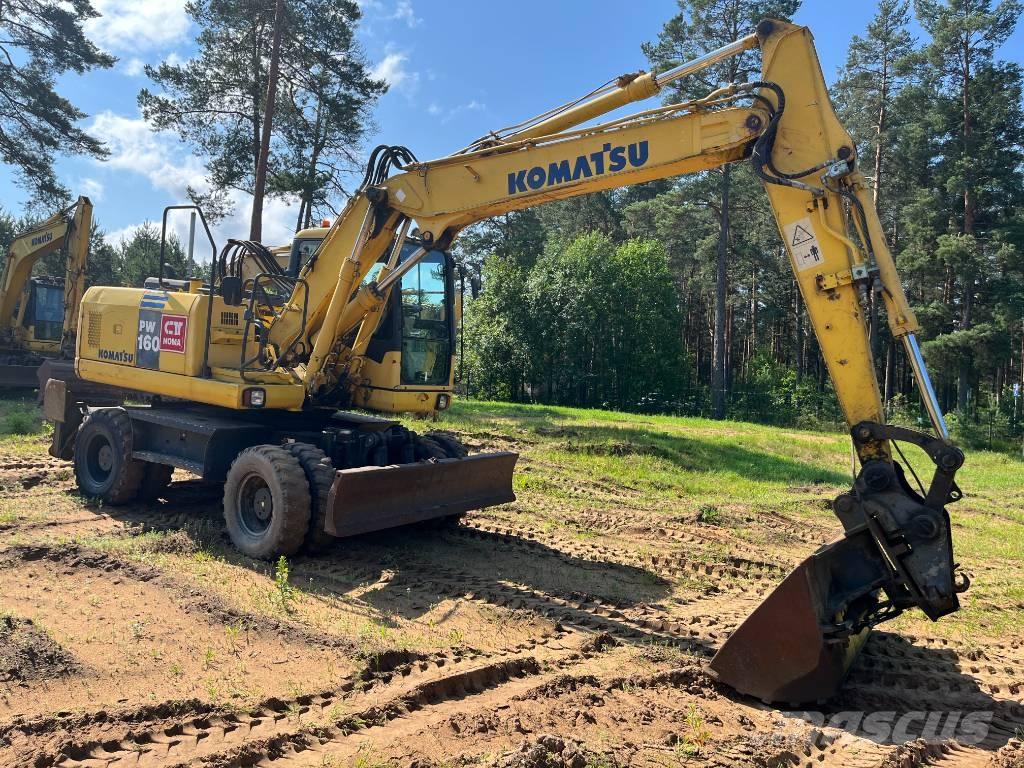 Komatsu PW 160-7 Hjulgravere