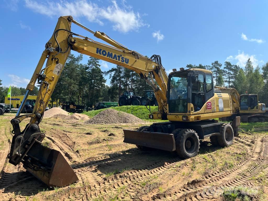 Komatsu PW 160-7 Hjulgravere