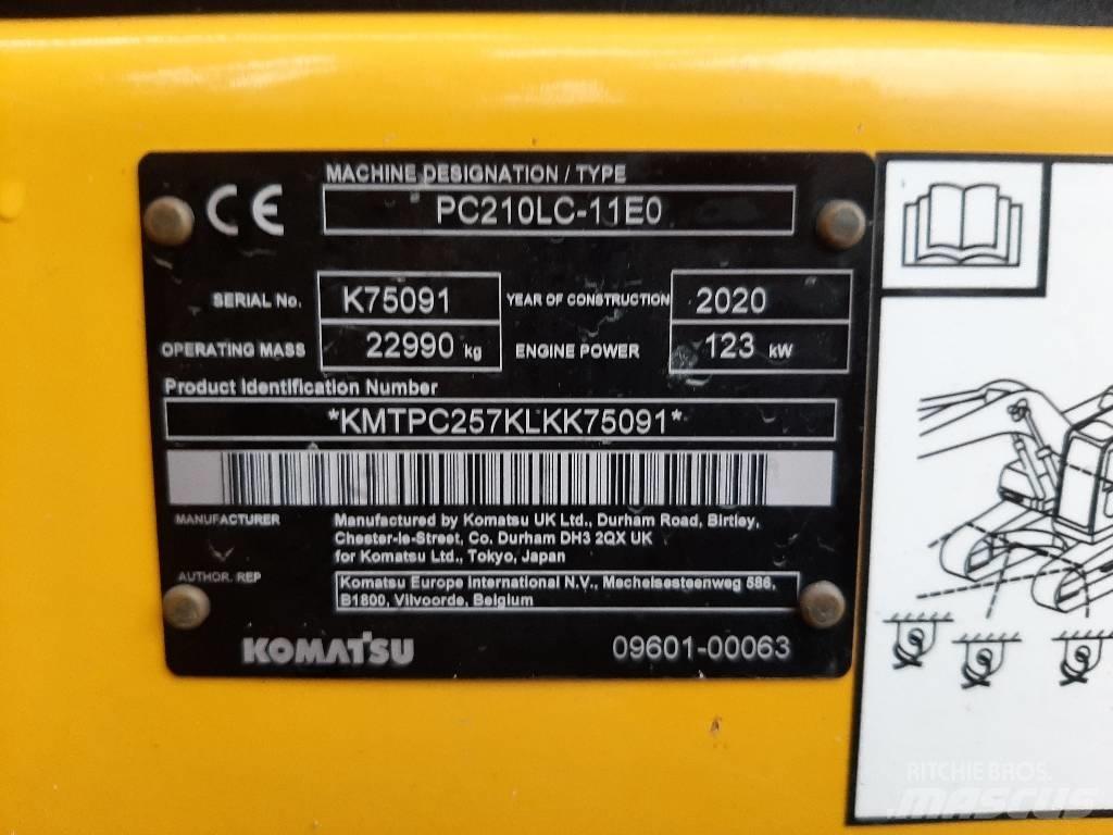 Komatsu PC 210 LC-11 Beltegraver