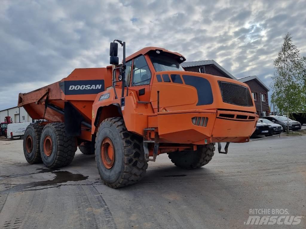Doosan DA 40 6x6 Rammestyrte Dumpere
