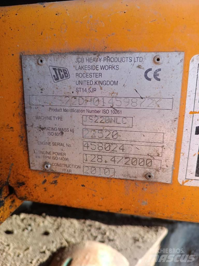 JCB JS 220 N LC Beltegraver