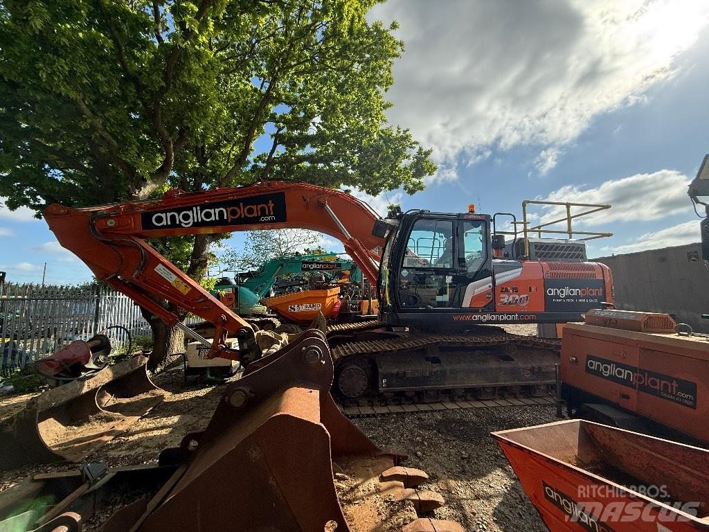 Hitachi ZX 300 LC-7 Beltegraver