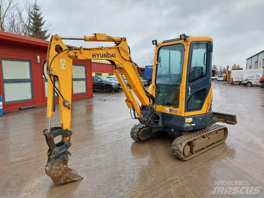 Hyundai R25Z-9AK Minigravere <7t