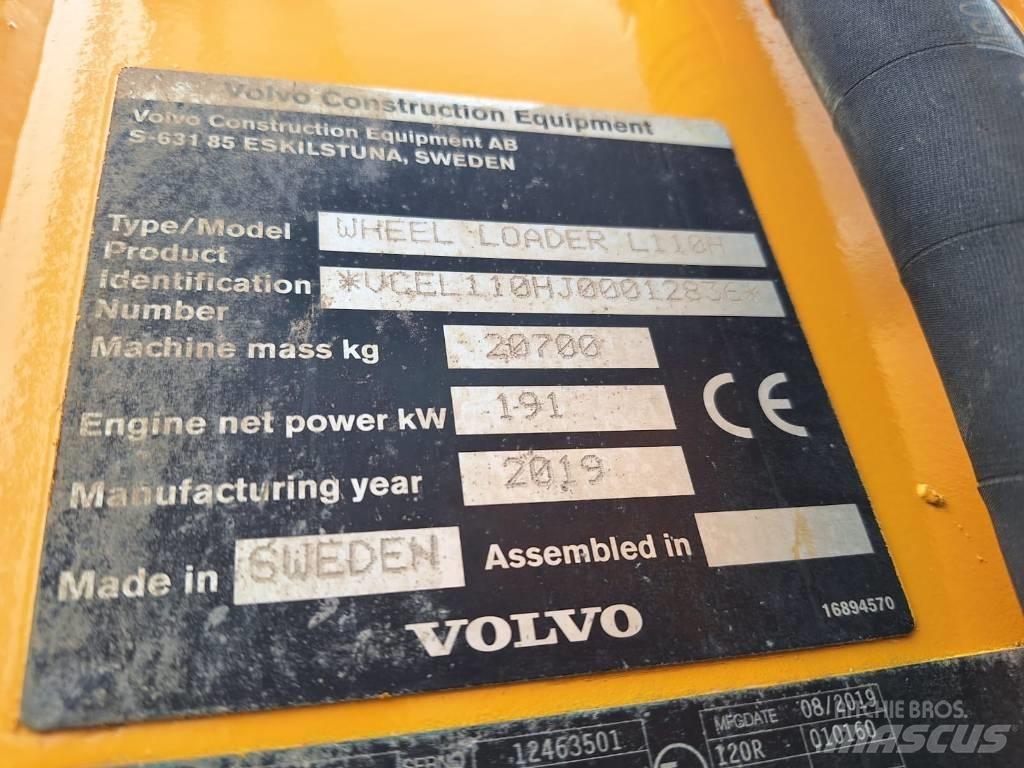 Volvo L110H VAAKA, YM Hjullastere