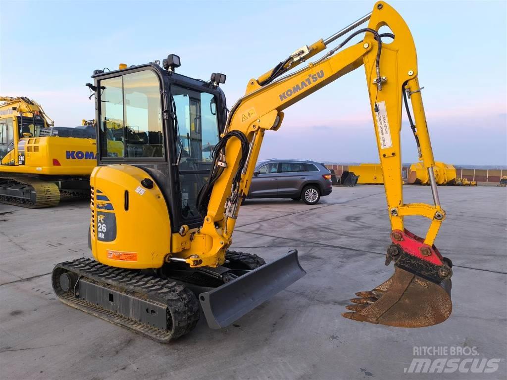 Komatsu PC 26 MR-5 Minigravere <7t