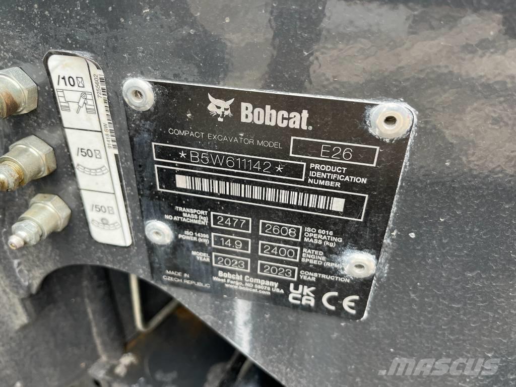 Bobcat E 26 Minigravere <7t