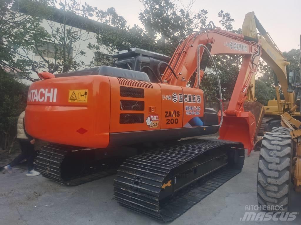 Hitachi ZX 200 Beltegraver