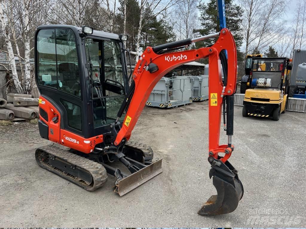 Kubota KX -019-4 Minigravere <7t