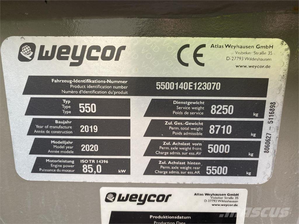 Weycor AR550 HS Kompaktlaster