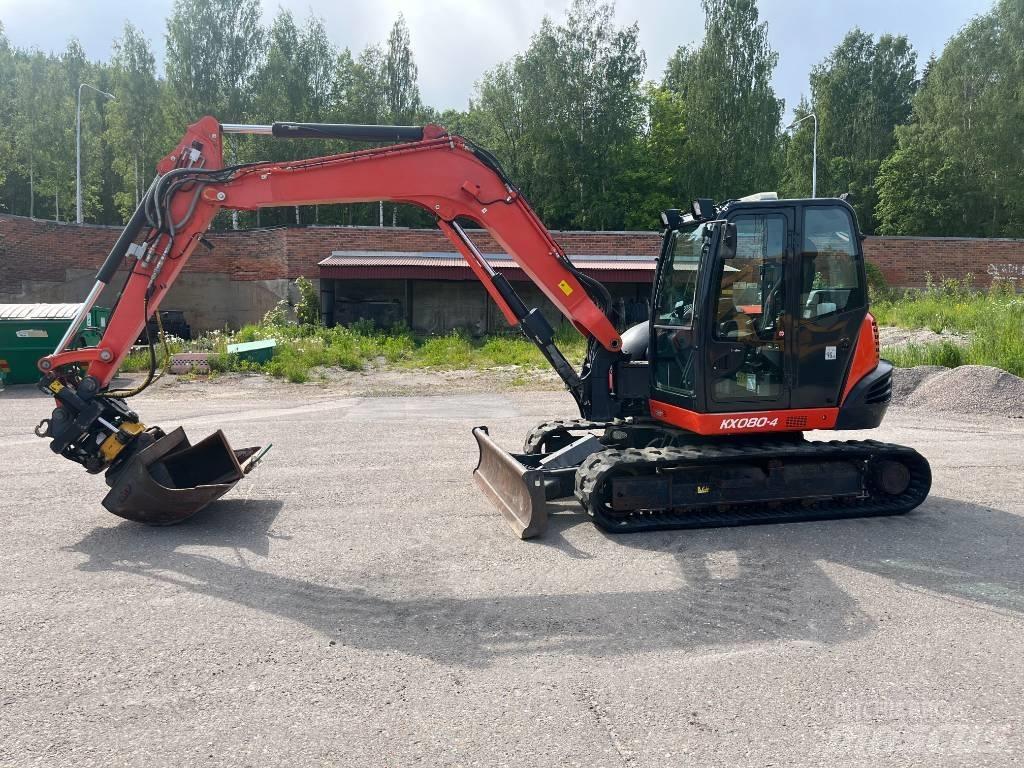 Kubota KX 080-4 Midigravere 7 - 12t