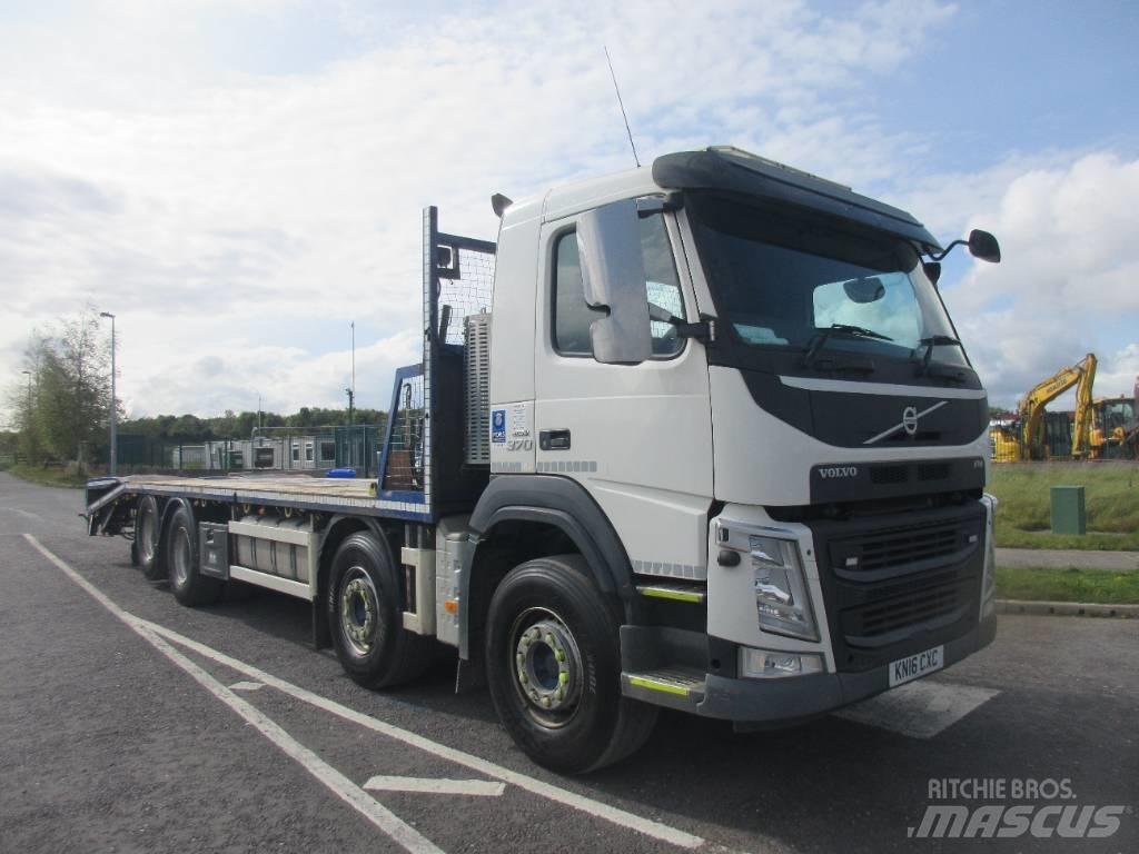 Volvo FM 370 Flatvogn med vinsj