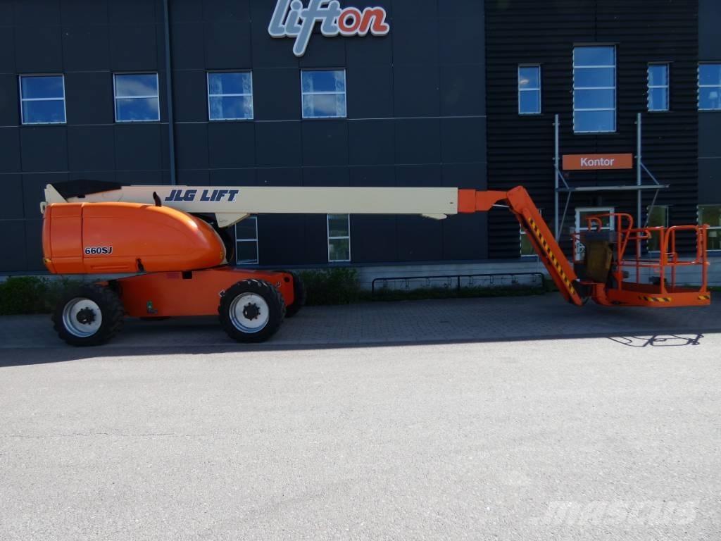 JLG 660 SJ Bomlift Leddede bomlifter