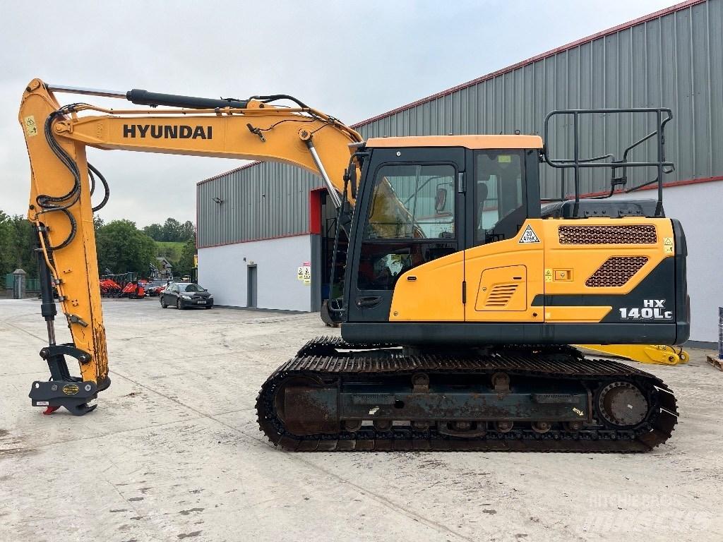 Hyundai HX140LC Beltegraver