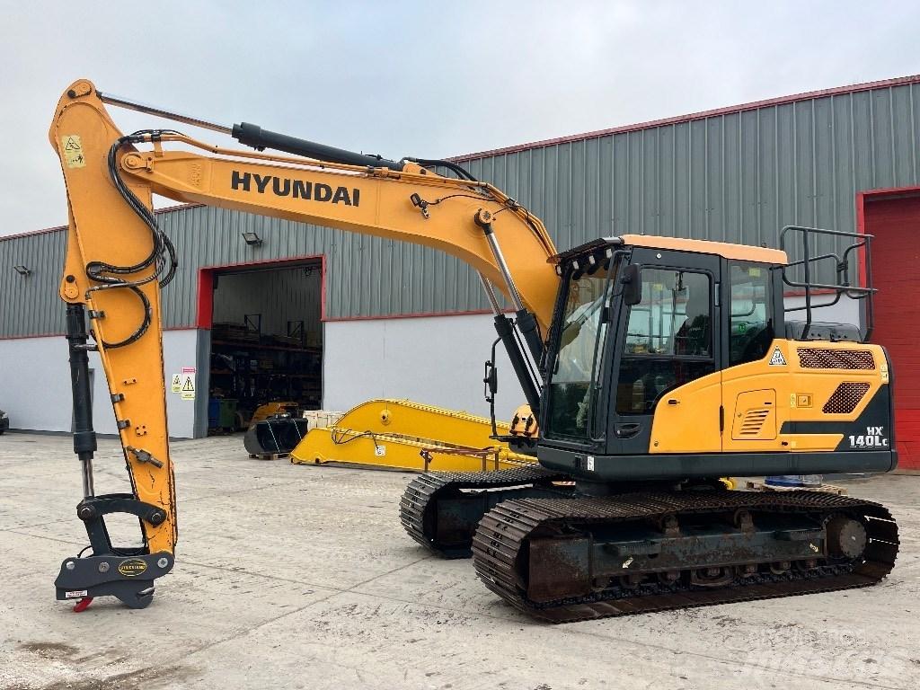 Hyundai HX140LC Beltegraver