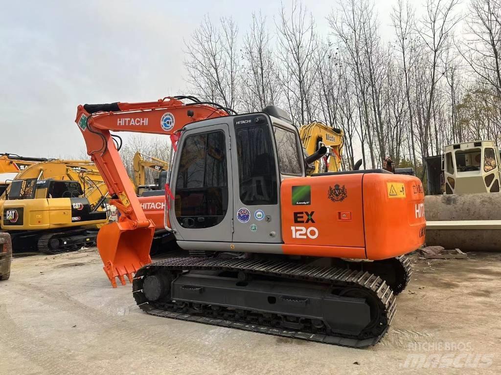Hitachi EX120 Beltegraver