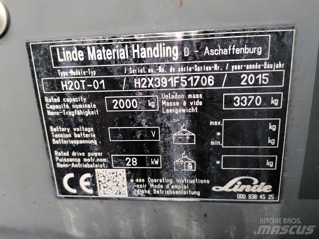 Linde H20T-01 Propan trucker