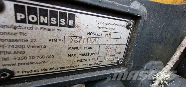Ponsse Ergo 8wd Hogstmaskiner
