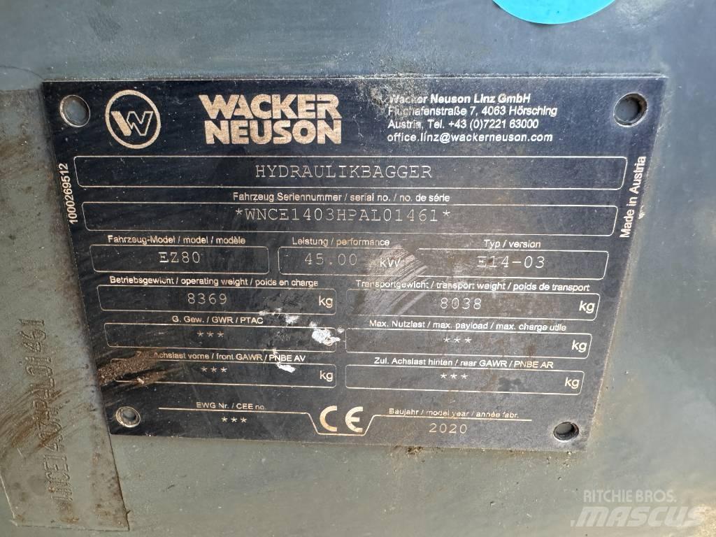 Wacker Neuson EZ80 Beltegraver