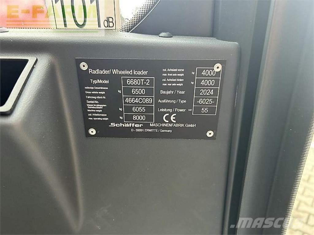 Schäffer 6680 t-2 Teleskoplastere for Landbruk