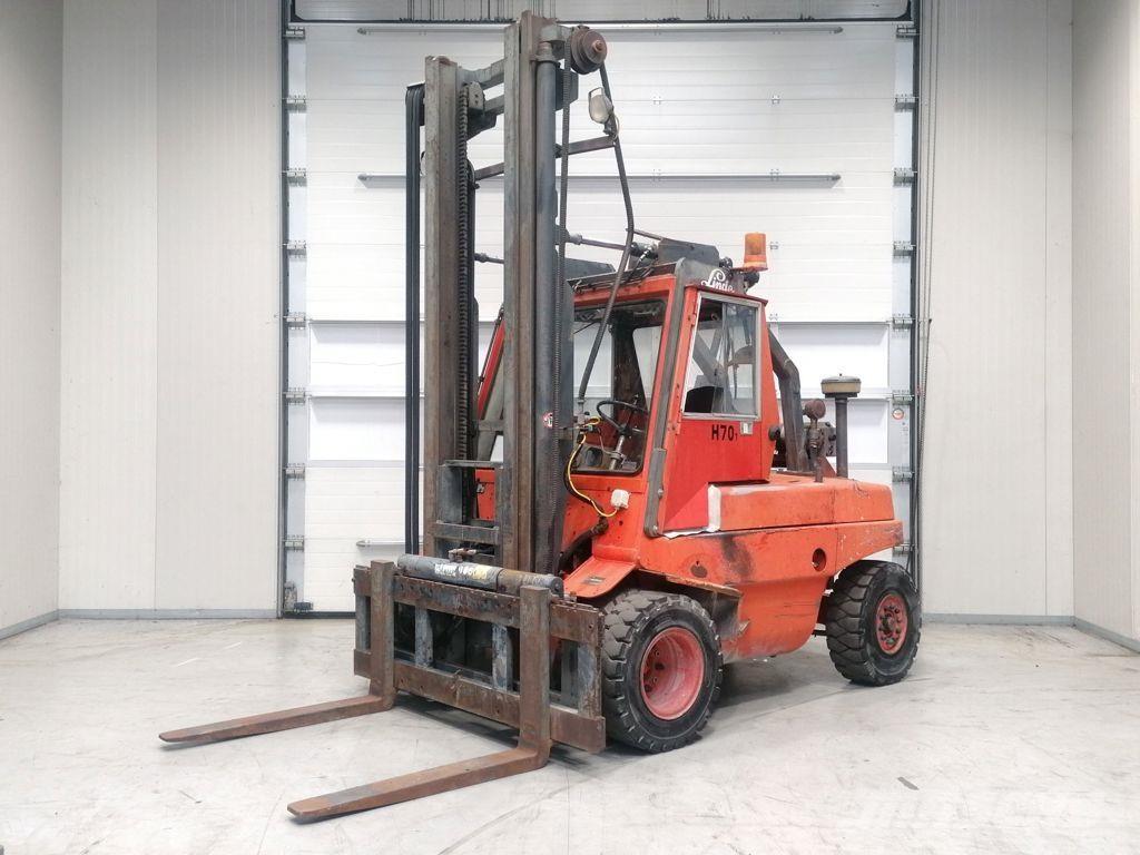 Linde H70DW Diesel Trucker