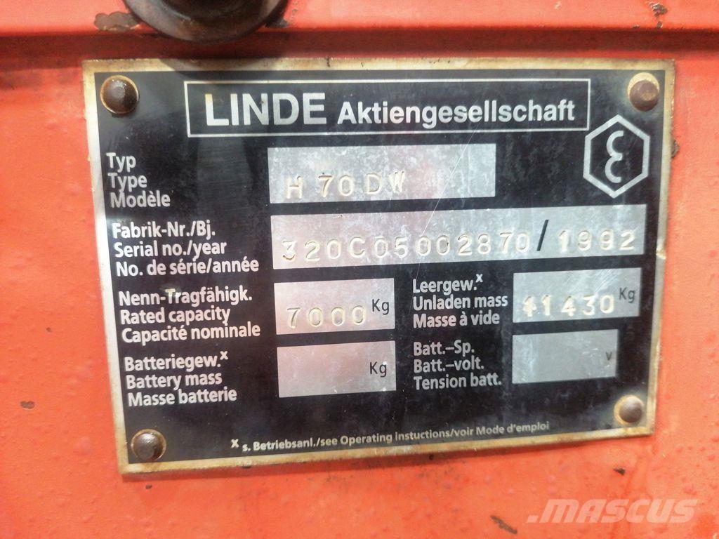 Linde H70DW Diesel Trucker