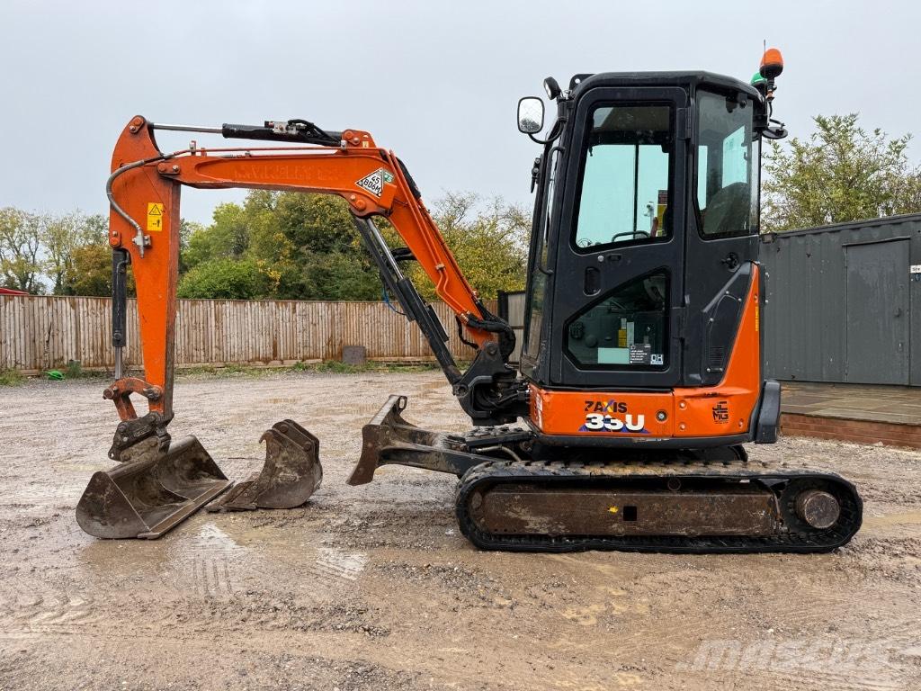 Hitachi ZX 33 U-6 Minigravere <7t