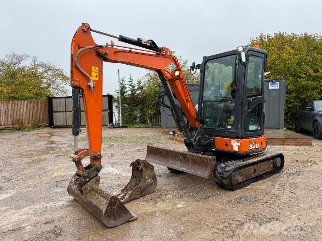 Hitachi ZX 33 U-6 Minigravere <7t