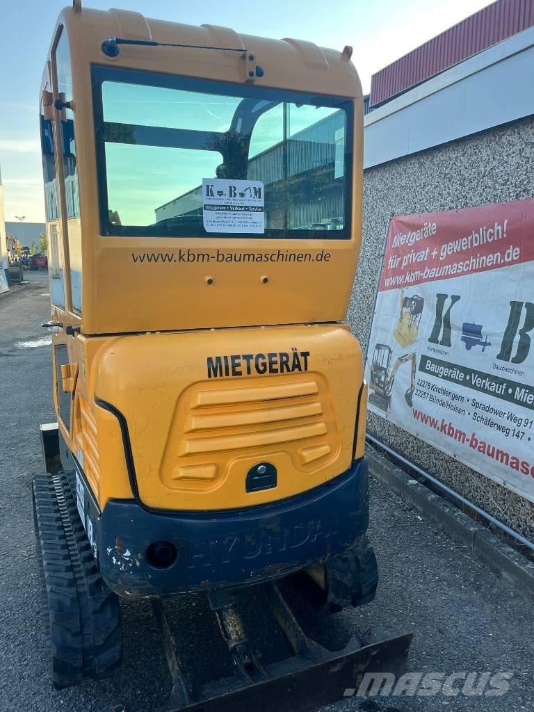 Hyundai R18-9 Minigravere <7t