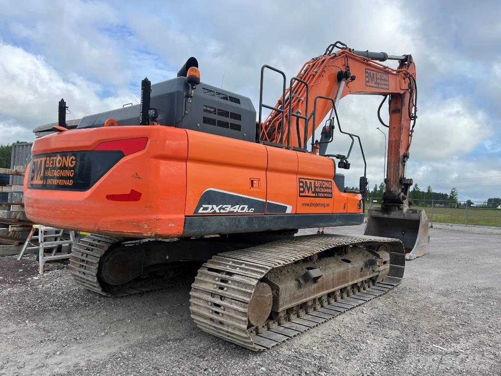 Doosan DX 340 LC-5 Beltegraver