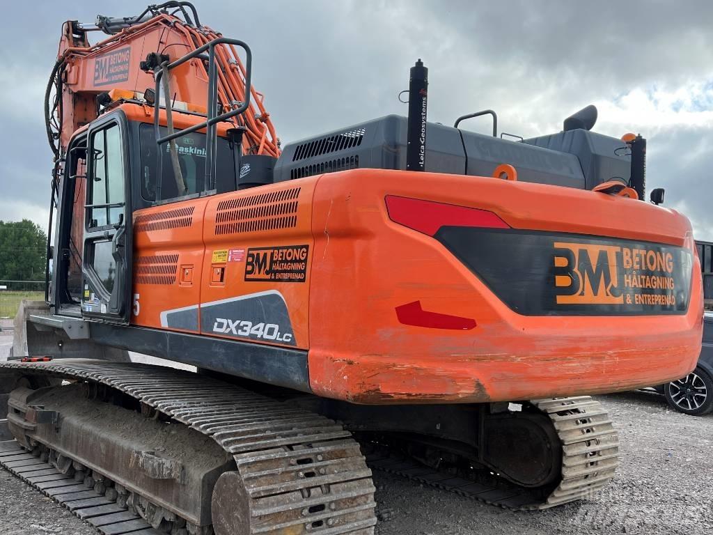 Doosan DX 340 LC-5 Beltegraver