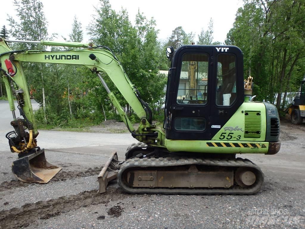 Hyundai Robex 55-3 Minigravere <7t