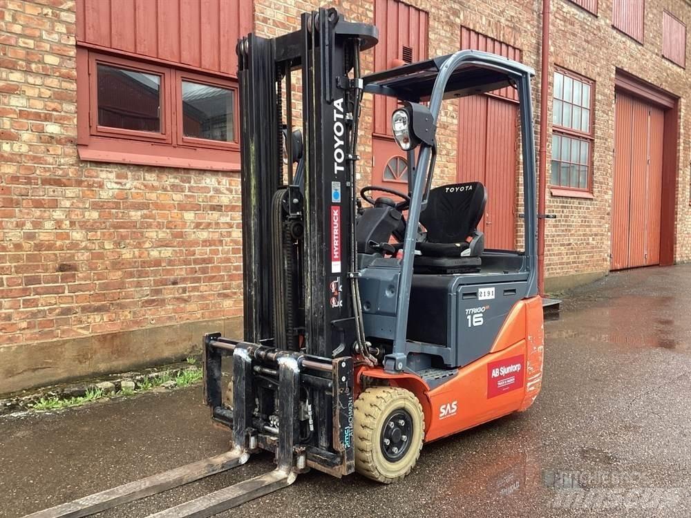 Toyota 8FBEK16T Elektriske trucker