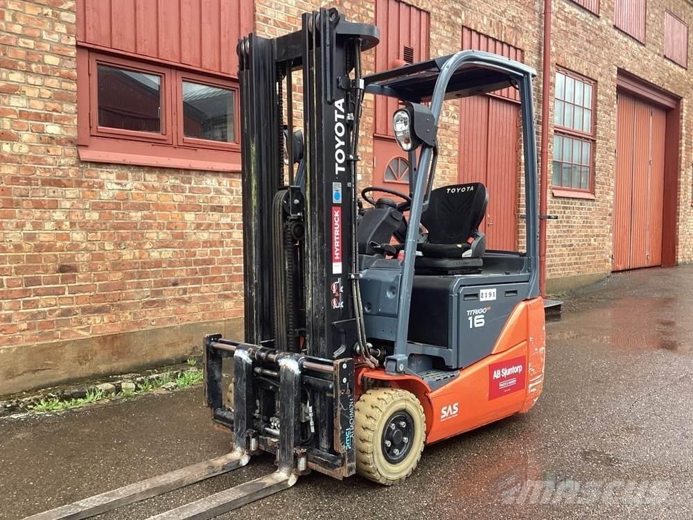 Toyota 8FBEK16T Elektriske trucker
