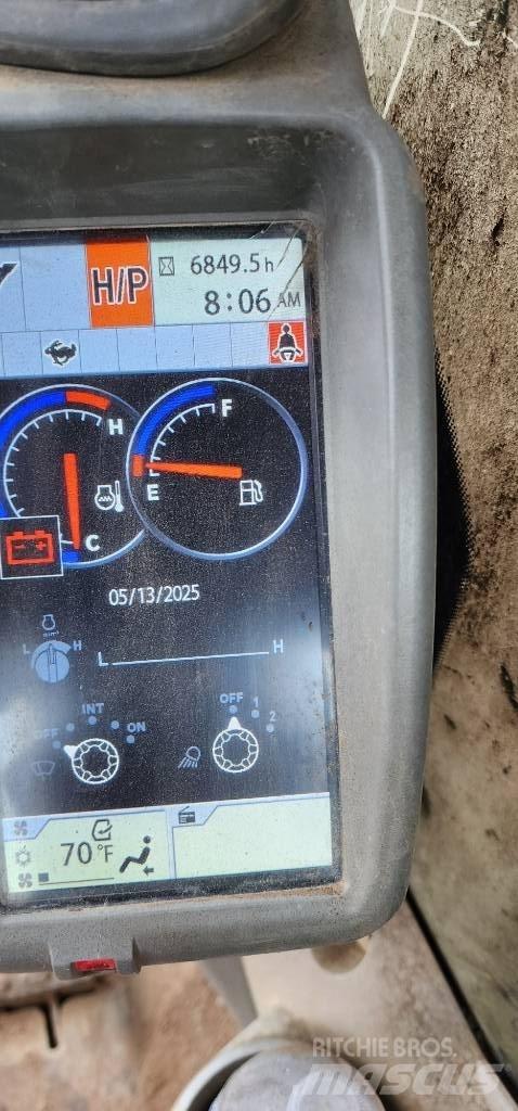 Hitachi 350LC Beltegraver