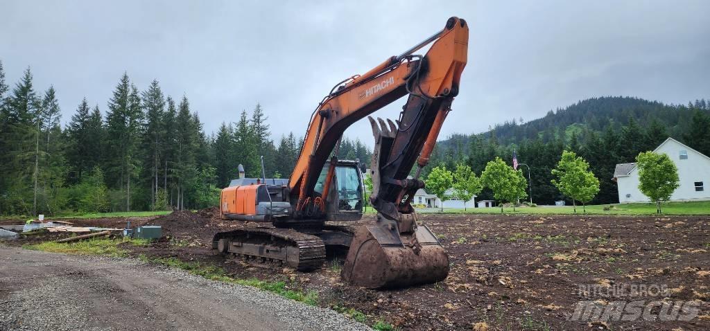 Hitachi 350LC Beltegraver