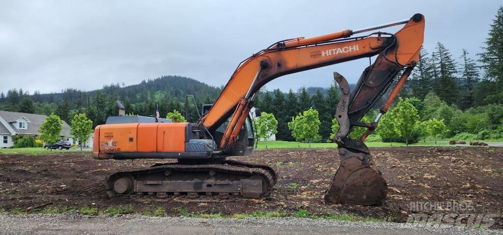 Hitachi 350LC Beltegraver
