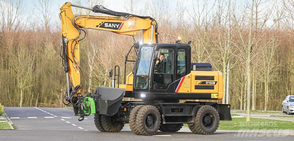 Sany SY155W Hjulgravere