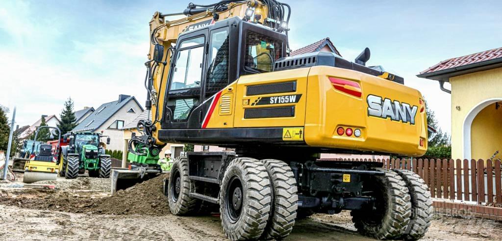 Sany SY155W Hjulgravere