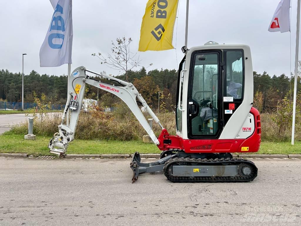 Takeuchi TB 216A V4 Minigravere <7t