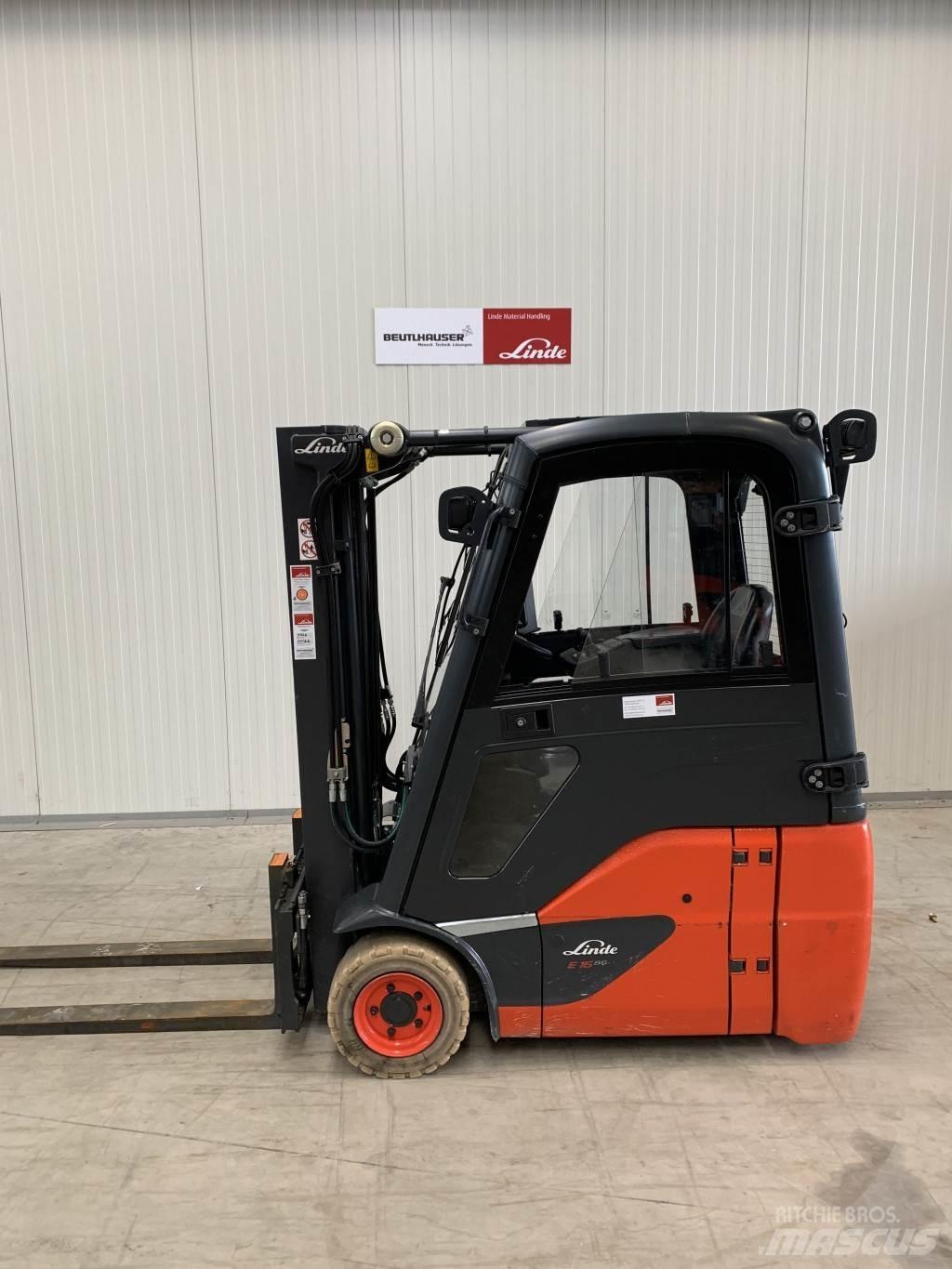 Linde E16C Elektriske trucker