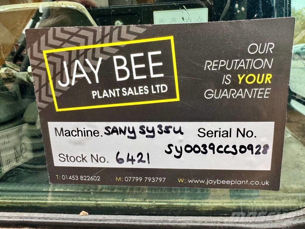 Sany SY 35 U Minigravere <7t