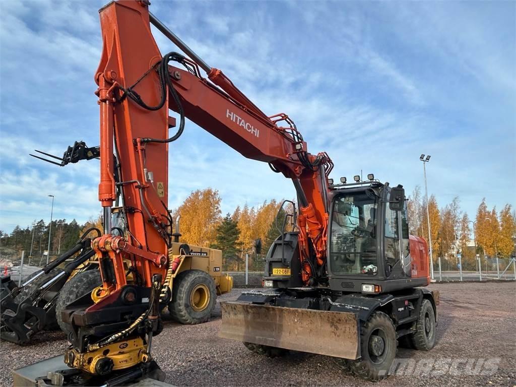 Hitachi ZX 170W-3 Hjulgravere
