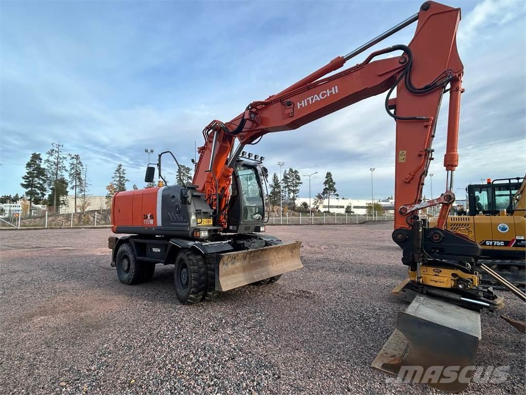 Hitachi ZX 170W-3 Hjulgravere