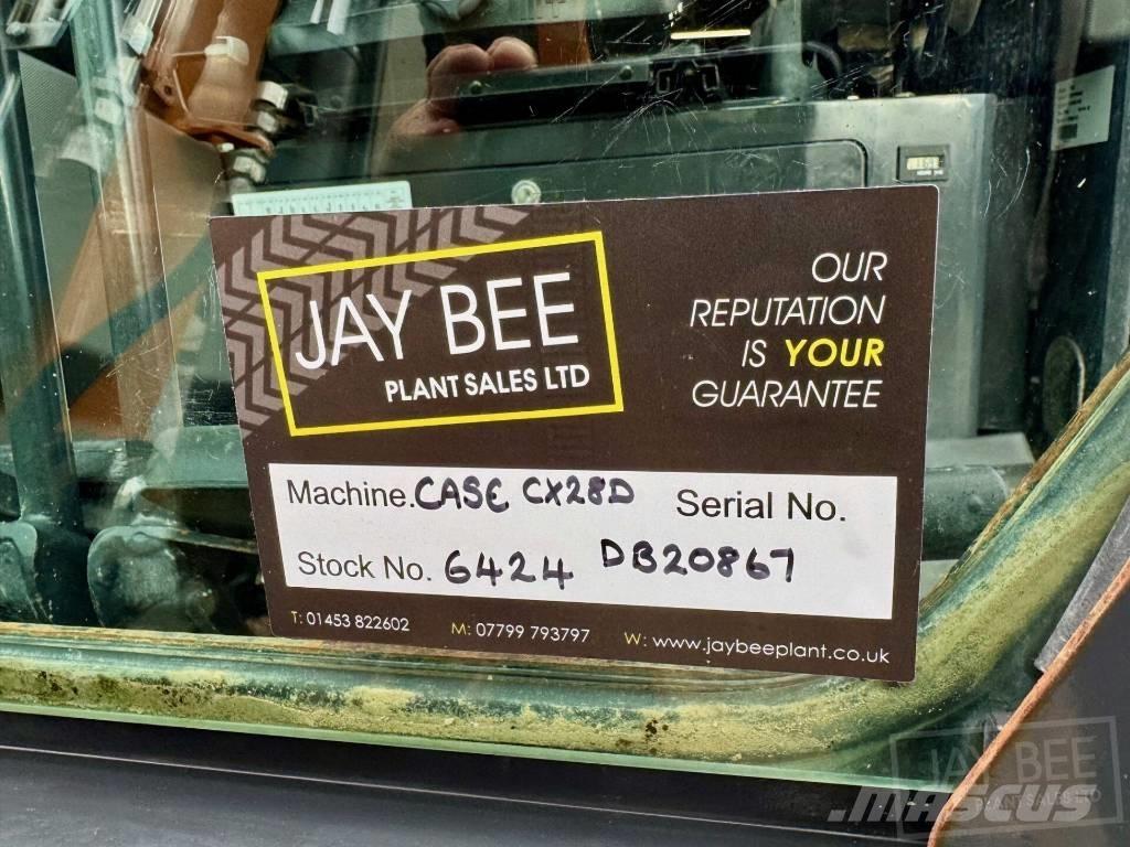 CASE CX28D Minigravere <7t