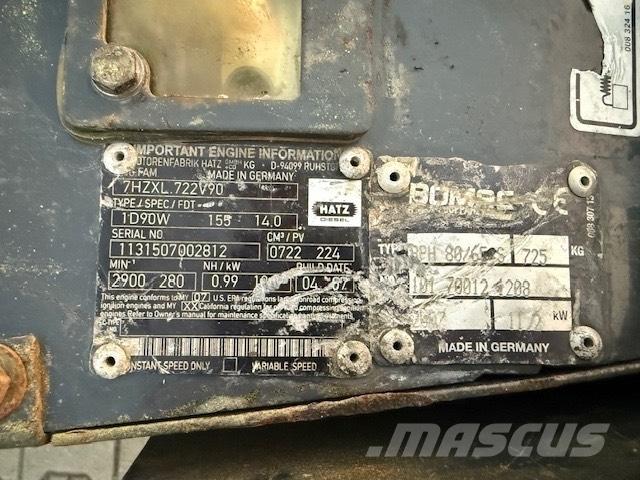Bomag BPH80/65 Hjullaster til komprimering