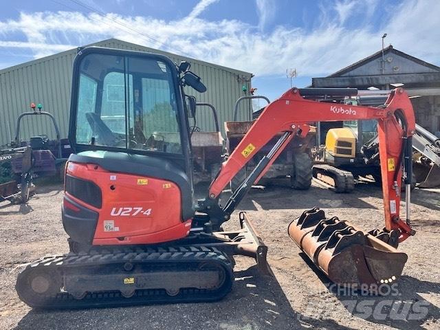 Kubota U 27-4 Minigravere <7t