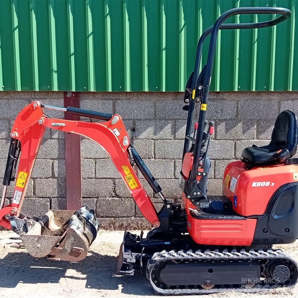 Kubota K008-3 Minigravere <7t