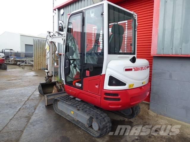 Takeuchi TB 230 Minigravere <7t