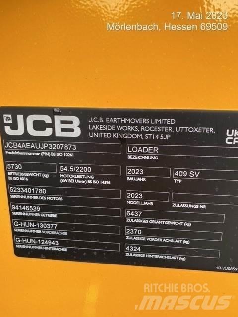 JCB 409 Hjullastere