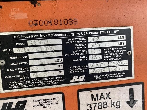 JLG 460 SJ Teleskop bomlifter